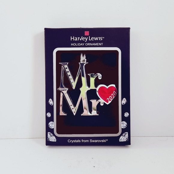 ⭐4/$15 Harvey Lewis Mr & Mr 2020 Ornament - Picture 1 of 5